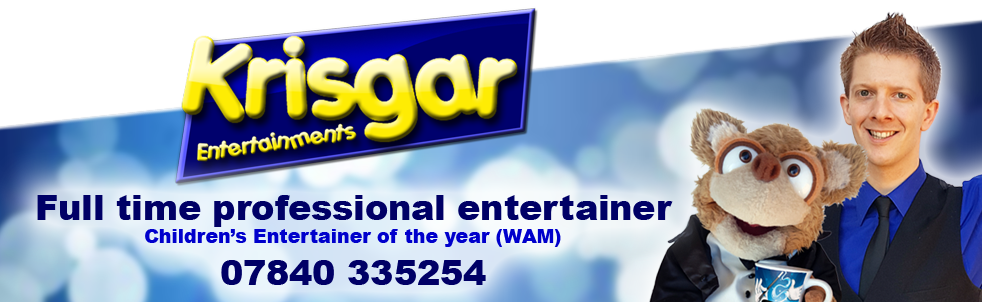 childrens entertainer in bedfordshire Krisgar Entertainments birthday party